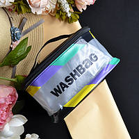 Жіноча косметичка із еко шкіри "WASHBAG" Розмір: 21х11х15 см