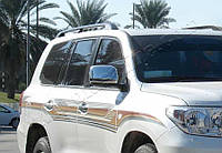 Накладки на зеркала Toyota Land Cruiser 200/LX570 2008-2012 2шт Автомобильные декоративные накладки 3