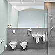 Комплект унітаза з інсталяцією 4 в 1 Grohe Solido Start + Унітаз безобідковий Kroner Oker WHI533536 RIMLESS з, фото 9