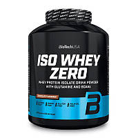 Сывороточный изолят BioTech USA Iso Whey Zero (2,27 kg, клубника)