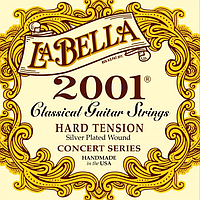 Струни для класичної гітари La Bella 2001 Classical Hard Tension