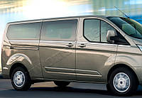 Молдинг стекла Ford Transit Custom 2012- нижние коротк база 8шт на авто 3