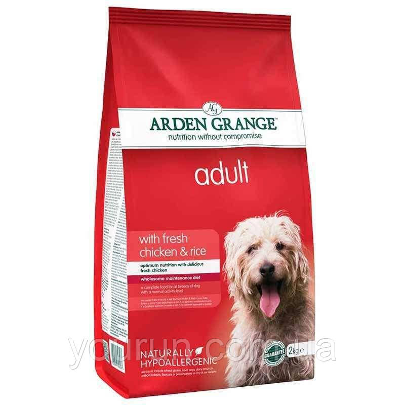 Arden Grange Adult Корм для дорослих собак з куркою та рисом 2 кг