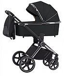 Коляска універсальна CARRELLO Ultimo CRL-6515 (2in1) Pitch Black, фото 3