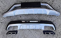 Hyundai Tucson TL 2015- накладки передняя и задняя на бамперы Bodykit 3