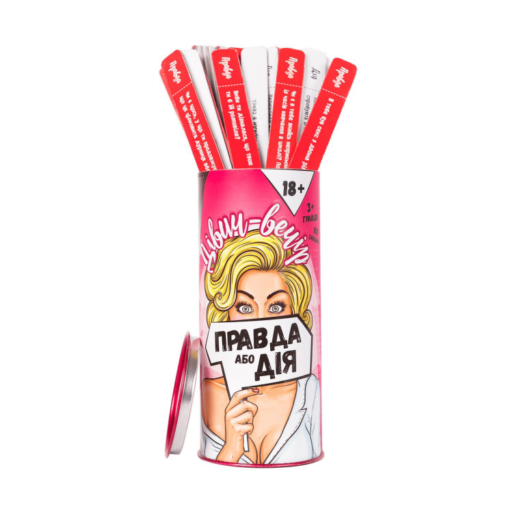 Настільна гра Щоправда або Дія: Дівич-вечір Fun Games, FGS20