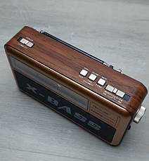 Радіоприймач з USB GOLON RX-BT168S сонячна панель+ліхтарик (FM/AM/SW), фото 6