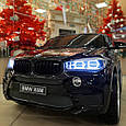 Дитячий двомісний електромобіль Джип BMW X6 (чорний колір), фото 2