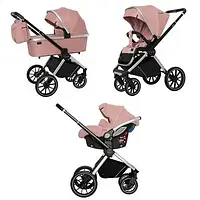 Коляска универсальная CARRELLO Optima (3in1) Hot Pink