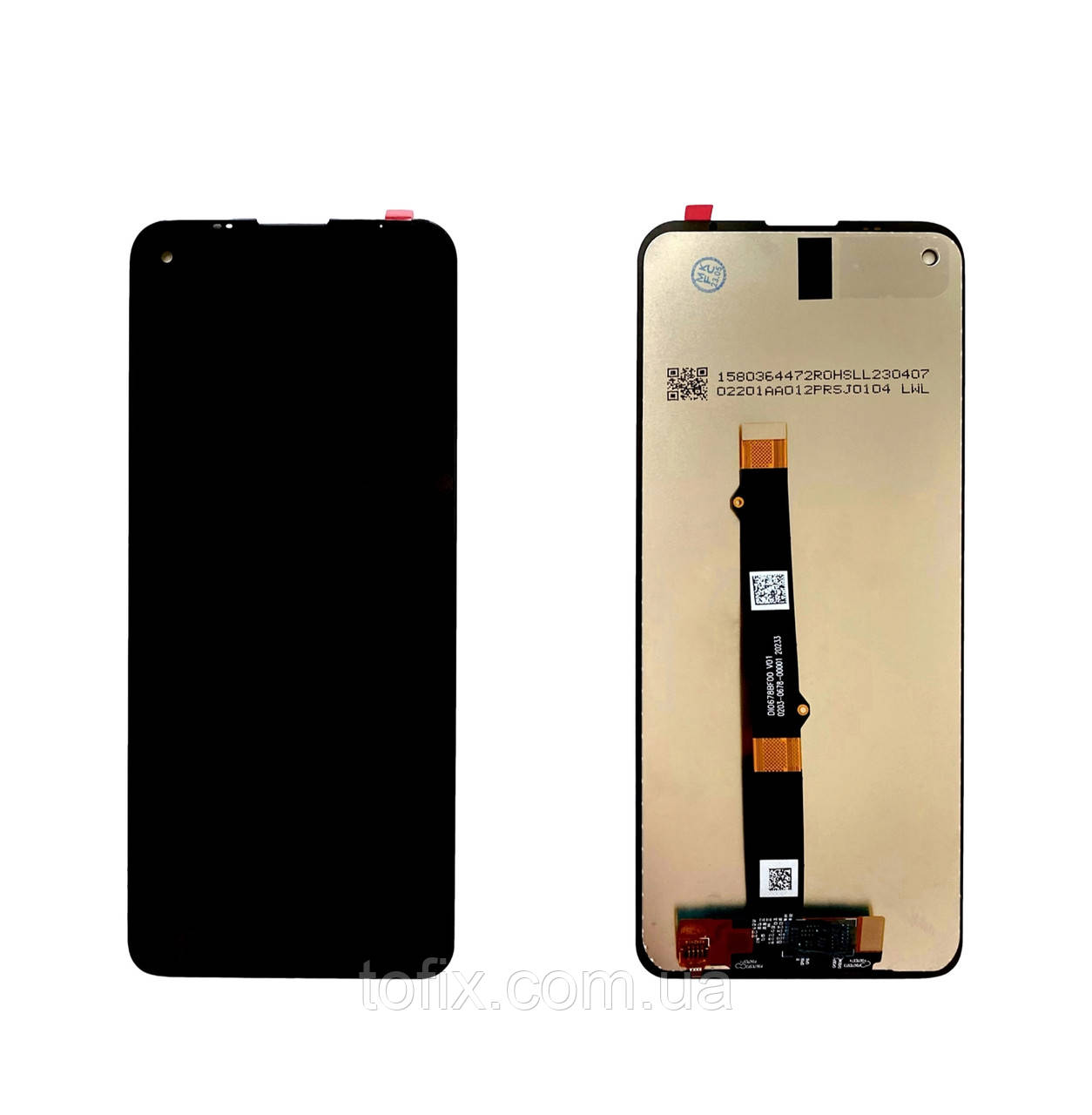 Дисплей Motorola Moto G9 Power 2020 (XT2091-3 / XT2091-4) модуль в зборі, чорний, оригінал