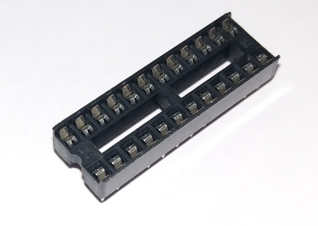 SCS-24 панель для мікросхем DIP24 вузька