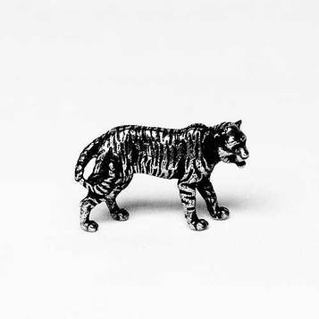 Талісман удачі срібний «Тигр Помічник» 2,7x1,5x0,8 см (n21296)