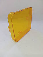 Светофильтр для дополнительных фар 27 WS желтый квадратный к фаре 15-30W 3