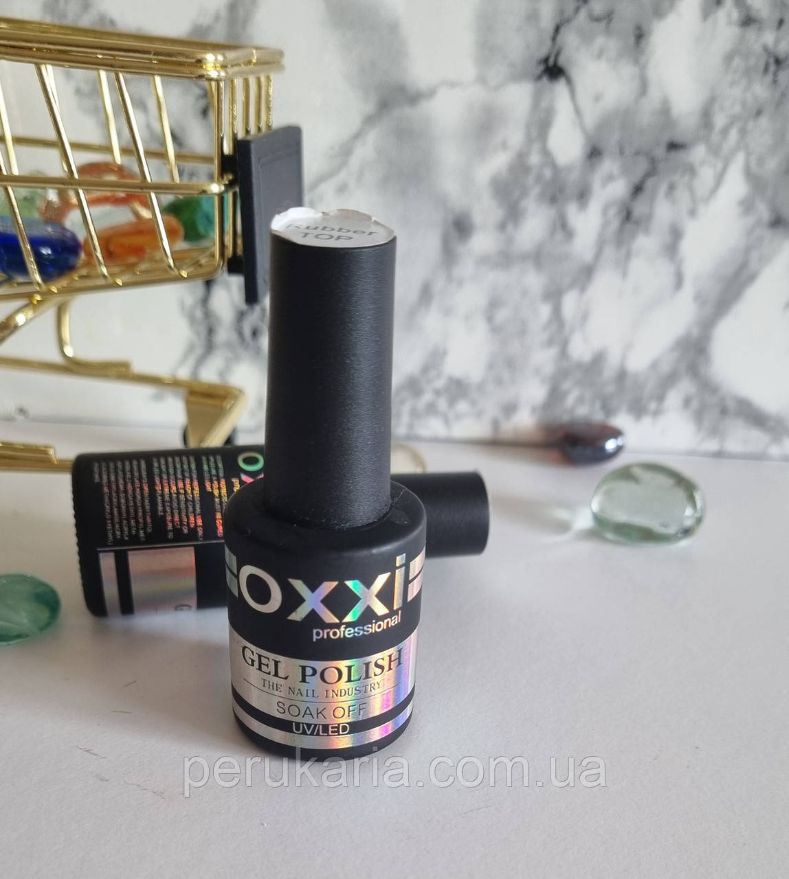 База каучукова для гель-лаку Oxxi Professional Hard Base, 10 мл