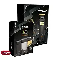 Комбо-набір для стрижки тример та шейвер Sway Vester S BGE, Shaver Pro Black (115 KIT11), фото 3