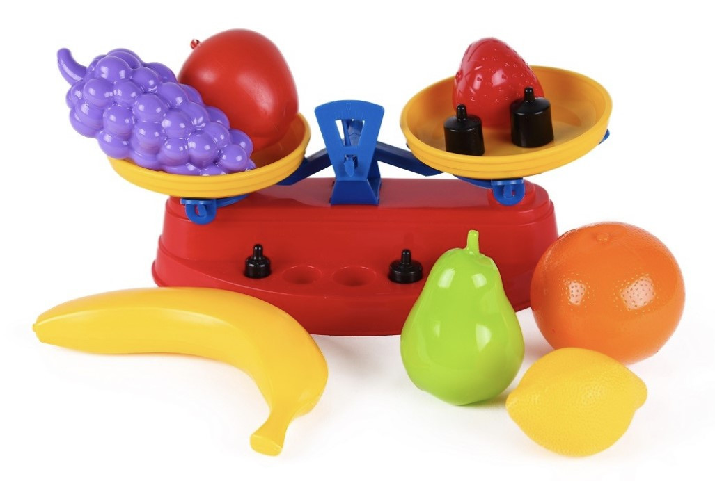 Набір іграшкових продуктів ТехноК Фрукти з вагами 7 предметів 6023