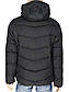 Зимова чоловіча чорна куртка Indaco IC998-1C Black, фото 3