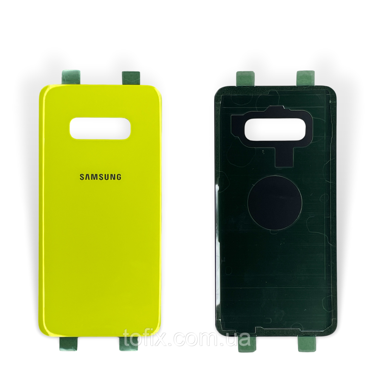 Задня панель корпусу (кришка акумулятора) Samsung S10e G970 Yellow оригінал