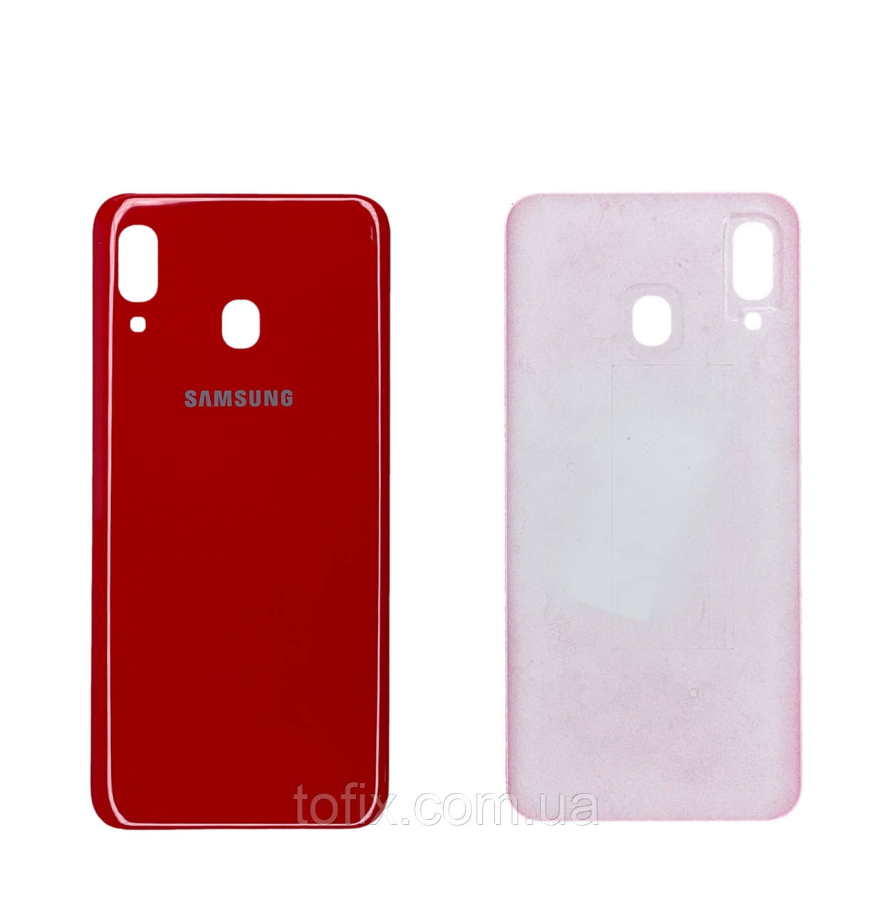 Задня панель корпусу (кришка акумулятора) Samsung A30 A305 Red оригінал