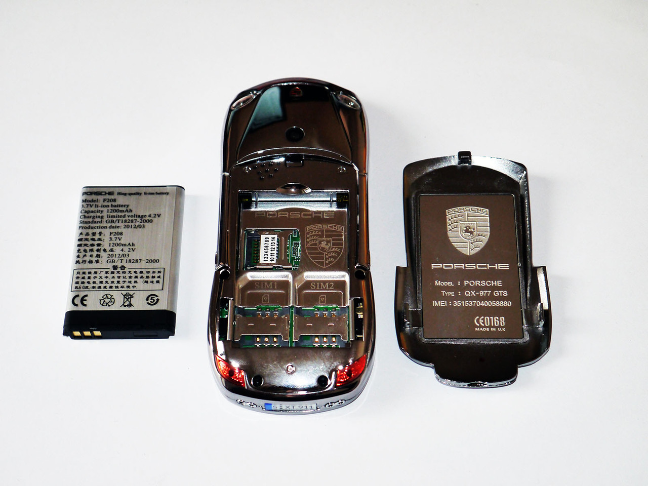 Новинка! Телефон Style Porsche 911 Cayman S - 2Sim + BT + Camera -  метал.корпус (ID#1914799071), цена: 1132 ?, купить на Prom.ua