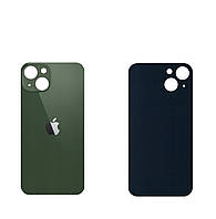 Задняя панель корпуса (крышка аккумулятора) iPhone 13 Green (большое отверстие) оригинал