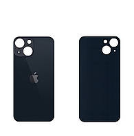 Задняя панель корпуса (крышка аккумулятора) iPhone 13 Mini Black (большое отверстие) оригинал