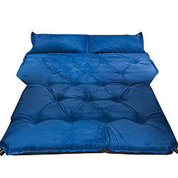 Надувний автомобільний матрац у багажнику Леско DZ-15 188*132*5 см синій