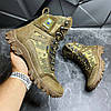Чоловічі тактичні берці демісезонні койот піксель з гербом, військові черевики весна осінь, армійське взуття демісезон 40-46, фото 5