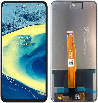 Дисплей + сенсор для Nokia XR20 (TA-1368, TA-1362) Black, фото 1