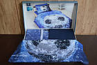 Постільна білизна First Choice 3D Satin 160×220 Football, фото 4