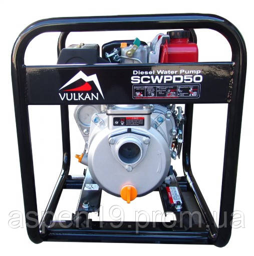 Мотопомпа дизельна Vulkan SCWPD50 для чистої води - фото 2 - id-p1914855366