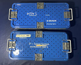 Набір Ортопедичних інстументів 2 бокси Aesculap B.Braun.