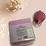 Спонж для макіяжу на металевій підставці, рожевий, фото 2