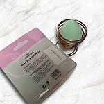 Спонж для макіяжу на металевій підставці, м'ятний, фото 3