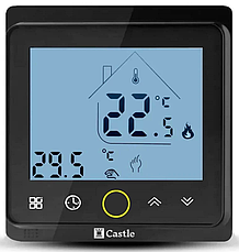 Терморегулятор Wi-Fi Castle AC603H-Black, фото 3