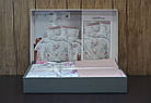 Постільна білизна First Choice Cotton Satin 160x220 см. Lena Powder, фото 3