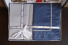 Постільна білизна First Choice Deluxe Satin 200 х 220 см Serenity Denim-Grey, фото 4