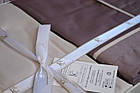 Постільна білизна First Choice Deluxe Satin 200 х 220 см Serenity Lilac-Beige, фото 4