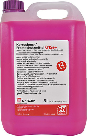 Febi G12++ фіолетовий, 5 л (37401) концентрат антифризу, фото 1