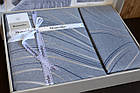 Постільна білизна First Choice Homesko Ranforse сімейний 160 х 220 см Donis Grey, фото 4