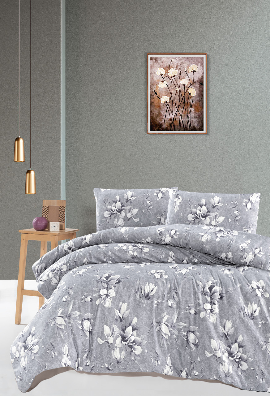 Постільна білизна First Choice Homesko Ranforse 160 х 220 см Marea Quicksilver, фото 1