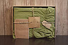 Постільна білизна Limasso Stonewashed Exclusive Ranforse 200 х 220 см Olive, фото 3