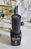 Топ для гель-лаку Milano Matte Top (12 мл), без липкої кулі