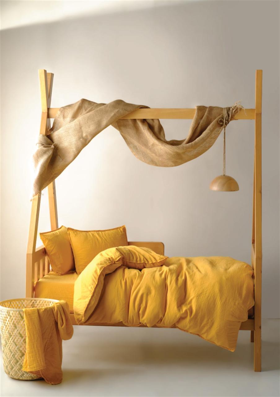 Дитяча постільна білизна Limasso Dubrovnik Muslin Baby 100х150 см Lemonade