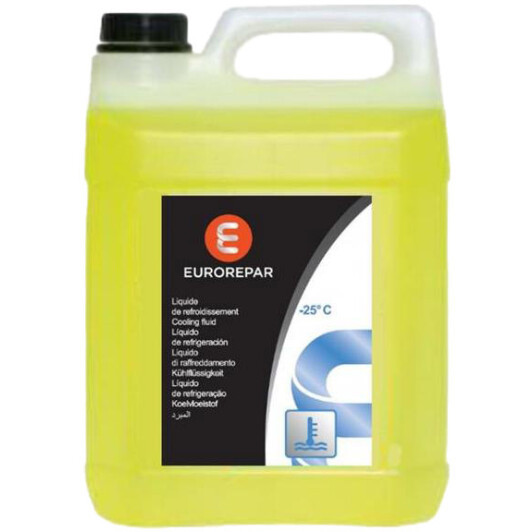 Готовий антифриз Eurorepar жовтий -25 °C., фото 1