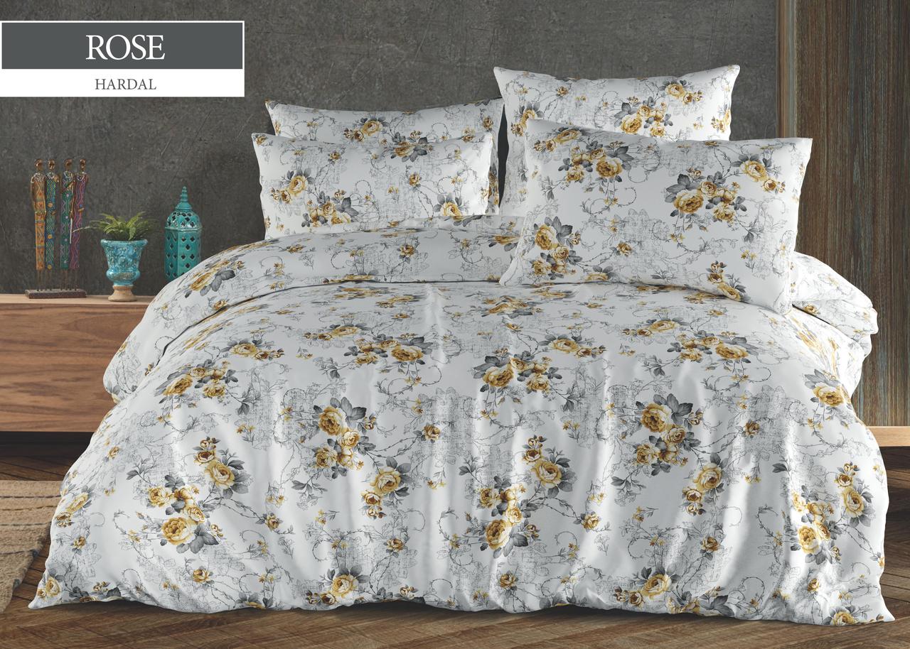 Постільна білизна Lorien Ranforce 160 х 220 см. Rose, фото 1