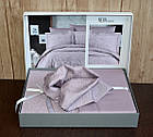 Постільна білизна First Choice Cotton 160x220 см Neva Lavender, фото 6