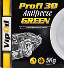 Готовий антифриз VIPOIL Profi 30 G11 зелений -24 °C, фото 3
