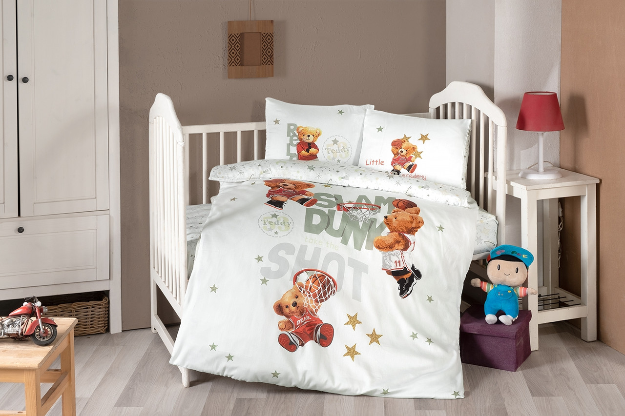 Постільна білизна для новонароджених First Choice Baby Digital Satin 100х150 см. Cleo