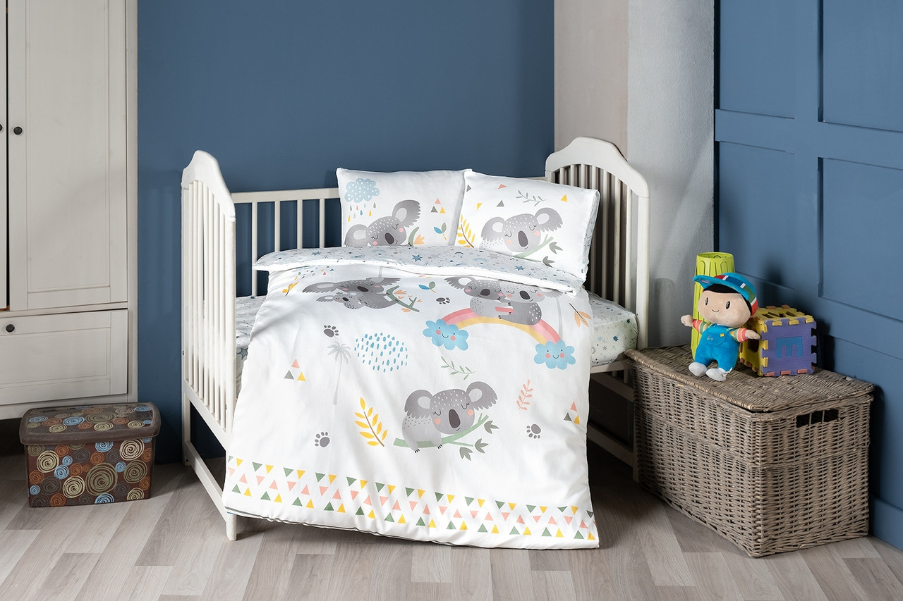 Постільна білизна для новонароджених First Choice Baby Digital Satin 100х150 см. Koala